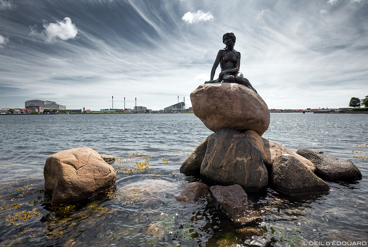 Sculpture de La Petite Sirène, Copenhague