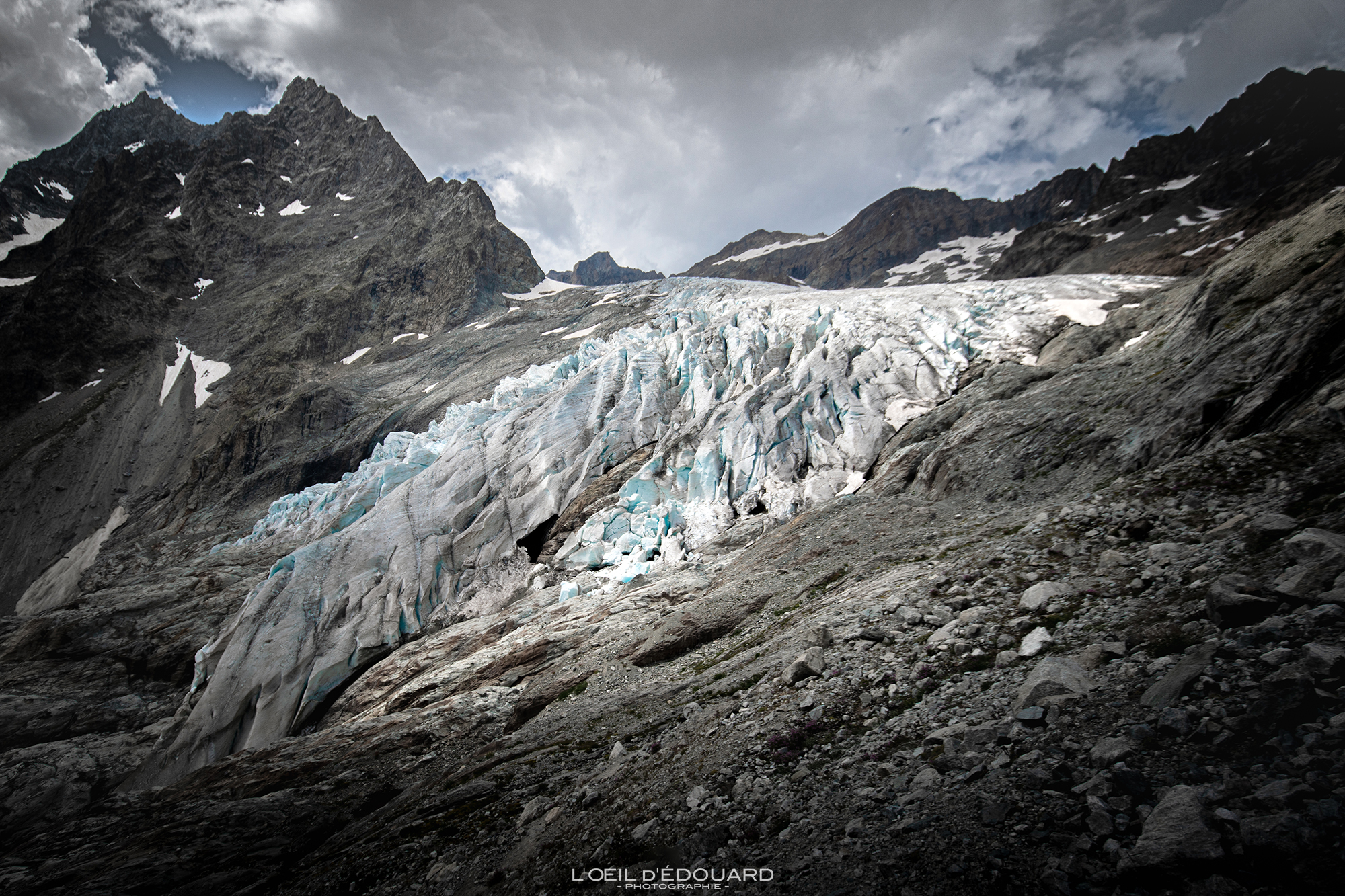 Glacier Blanc, Massif des Écrins © L\\\'Oeil d\\\'Édouard - Tous droits réservés