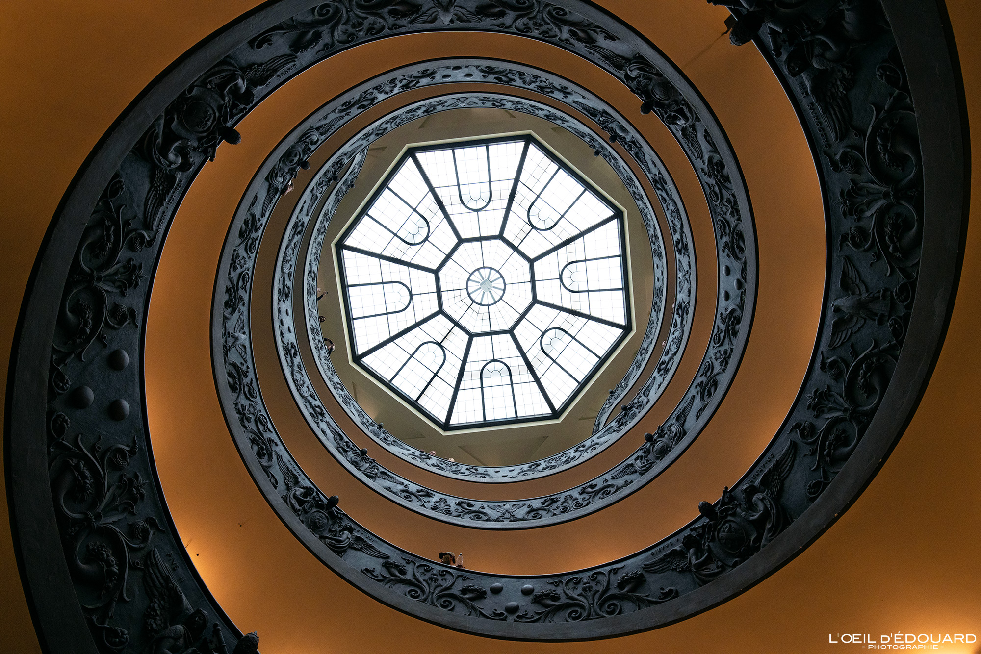 Escaliers Bramante, Vatican © L'Oeil d'Édouard - Tous droits réservés